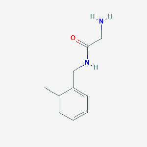 molecular formula C10H14N2O B3308510 2-Amino-N-(2-methyl-benzyl)-acetamide CAS No. 938336-78-8