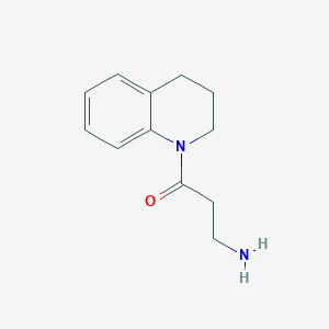 3-amino-1-(3,4-dihydroquinolin-1(2H)-yl)propan-1-one