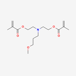 molecular formula C16H27NO5 B3308693 ((3-Methoxypropyl)imino)di-2,1-ethanediyl bismethacrylate CAS No. 93962-71-1