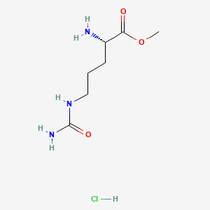 molecular formula C7H16ClN3O3 B3308699 Methyl N5-(aminocarbonyl)-L-ornithine monohydrochloride CAS No. 93964-78-4
