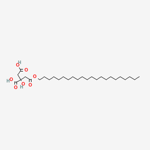 molecular formula C28H52O7 B3308748 Docosyl dihydrogen citrate CAS No. 93980-60-0