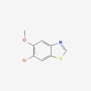 Benzothiazole, 6-bromo-5-methoxy-