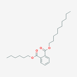 molecular formula C24H38O4 B033089 癸基己基邻苯二甲酸酯 CAS No. 25724-58-7