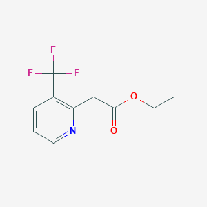 Ethyl 2-(3-(trifluoromethyl)pyridin-2-yl)acetate
