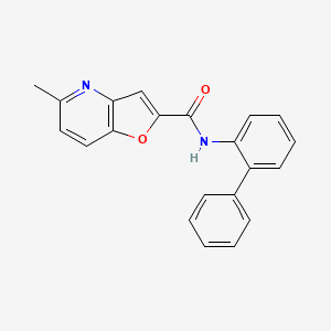 N-([1,1'-biphenyl]-2-yl)-5-methylfuro[3,2-b]pyridine-2-carboxamide
