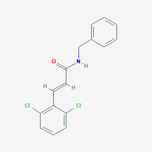 molecular formula C16H13Cl2NO B330909 N-benzyl-3-(2,6-dichlorophenyl)acrylamide 