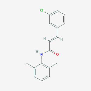 molecular formula C17H16ClNO B330921 3-(3-chlorophenyl)-N-(2,6-dimethylphenyl)acrylamide 