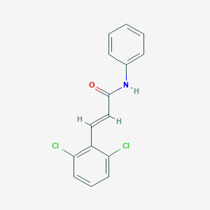 molecular formula C15H11Cl2NO B330951 3-(2,6-dichlorophenyl)-N-phenylacrylamide 