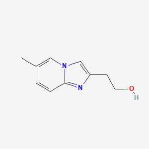 molecular formula C10H12N2O B3309797 2-(6-Methylimidazo[1,2-a]pyridin-2-yl)ethanol CAS No. 943119-86-6