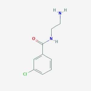 molecular formula C9H11ClN2O B3309806 N-(2-Aminoethyl)-3-chlorobenzamide CAS No. 94319-85-4