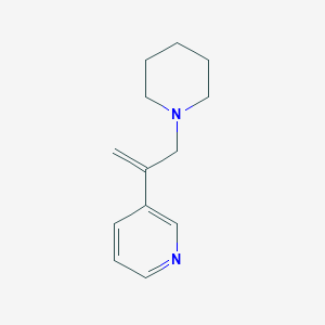3-(3-(Piperidin-1-yl)prop-1-en-2-yl)pyridine