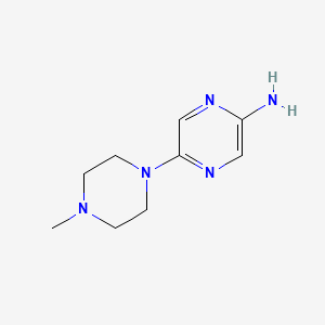 5-(4-Methylpiperazin-1-YL)pyrazin-2-amine