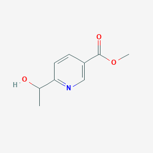 Methyl 6-(1-hydroxyethyl)nicotinate