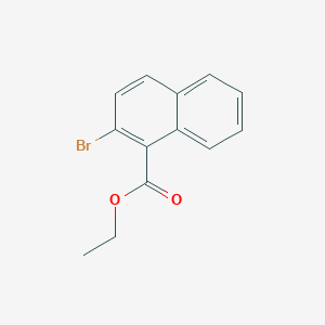 molecular formula C13H11BrO2 B3309922 Ethyl 2-bromo-1-naphthoate CAS No. 944276-70-4