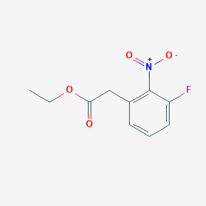 Ethyl 2-(3-fluoro-2-nitrophenyl)acetate