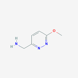 molecular formula C6H9N3O B3310000 (6-Methoxypyridazin-3-YL)methanamine CAS No. 944896-30-4
