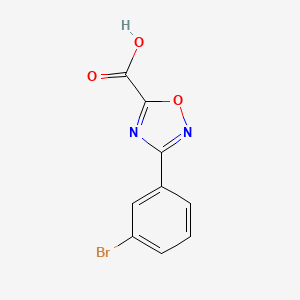 3-(3-Bromophenyl)-1,2,4-oxadiazole-5-carboxylic acid