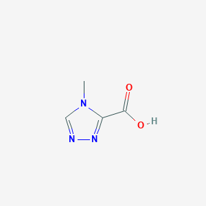 molecular formula C4H5N3O2 B3310010 4-Methyl-4H-1,2,4-triazole-3-carboxylic acid CAS No. 944897-40-9