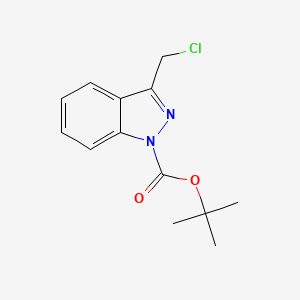 Tert-butyl 3-(chloromethyl)-1H-indazole-1-carboxylate