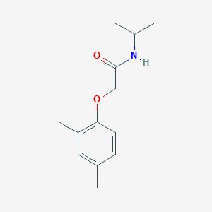 molecular formula C13H19NO2 B331013 2-(2,4-dimethylphenoxy)-N-(propan-2-yl)acetamide 