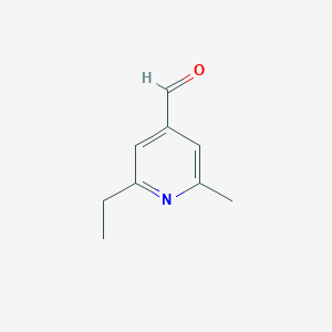 B3310169 2-Ethyl-6-methylisonicotinaldehyde CAS No. 945463-91-2
