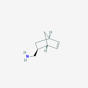 molecular formula C8H13N B3310208 rac-1-[(1R,2S,4R)-bicyclo[2.2.1]hept-5-en-2-yl]methanamine CAS No. 945829-45-8
