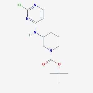 B3310244 tert-Butyl 3-((2-chloropyrimidin-4-yl)amino)piperidine-1-carboxylate CAS No. 945895-44-3
