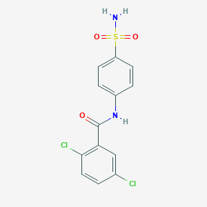 molecular formula C13H10Cl2N2O3S B331060 2,5-dichloro-N-(4-sulfamoylphenyl)benzamide 