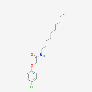 molecular formula C19H30ClNO2 B331069 2-(4-Chlorophenoxy)-n-undecylacetamide 