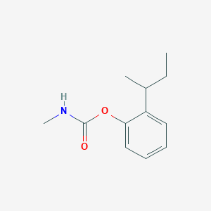 molecular formula C12H17NO2 B033119 Fenobucarb CAS No. 3766-81-2