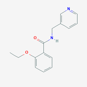 molecular formula C15H16N2O2 B331194 2-ethoxy-N-(pyridin-3-ylmethyl)benzamide 