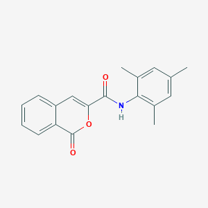 molecular formula C19H17NO3 B331246 N-mesityl-1-oxo-1H-isochromene-3-carboxamide 
