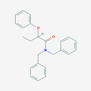 molecular formula C24H25NO2 B331249 N,N-dibenzyl-2-phenoxybutanamide 