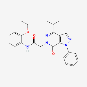 N-(2-ethoxyphenyl)-2-(4-isopropyl-7-oxo-1-phenyl-1H-pyrazolo[3,4-d]pyridazin-6(7H)-yl)acetamide