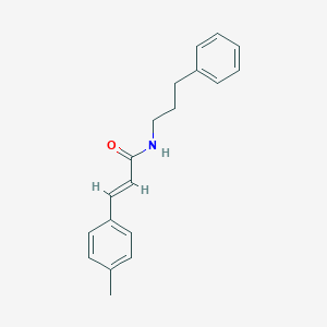 molecular formula C19H21NO B331368 3-(4-methylphenyl)-N-(3-phenylpropyl)acrylamide 