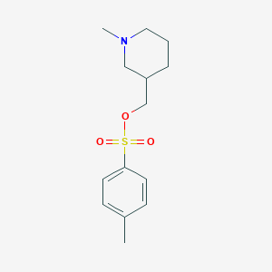 molecular formula C14H21NO3S B3313902 Toluene-4-sulfonic acid 1-methyl-piperidin-3-ylmethyl ester CAS No. 94759-32-7