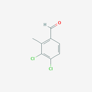 molecular formula C8H6Cl2O B3313937 3,4-Dichloro-2-methyl-benzaldehyde CAS No. 948038-77-5