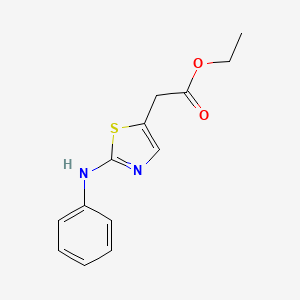 Ethyl 2-(2-(phenylamino)thiazol-5-yl)acetate