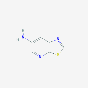 molecular formula C6H5N3S B3313957 Thiazolo[5,4-b]pyridin-6-amine CAS No. 948306-28-3