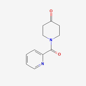 molecular formula C11H12N2O2 B3313995 1-Picolinoylpiperidin-4-one CAS No. 948853-54-1