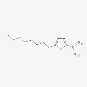 molecular formula C12H21BO2S B3314067 (5-Octylthiophen-2-yl)boronic acid CAS No. 949933-17-9