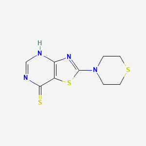 2-thiomorpholinothiazolo[4,5-d]pyrimidine-7(6H)-thione
