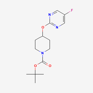 4-(5-Fluoro-pyrimidin-2-yloxy)-piperidine-1-carboxylic acid tert-butyl ester