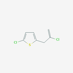 molecular formula C7H6Cl2S B3314390 2-Chloro-3-(5-chloro-2-thienyl)-1-propene CAS No. 951885-84-0