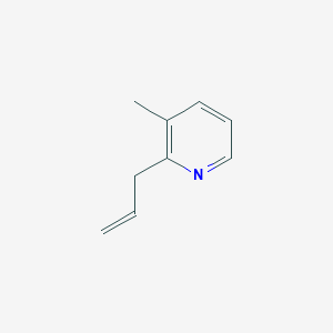 molecular formula C9H11N B3314517 3-(3-Methyl-2-pyridyl)-1-propene CAS No. 951886-84-3
