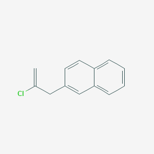 molecular formula C13H11Cl B3314603 2-Chloro-3-(2-naphthyl)-1-propene CAS No. 951887-43-7