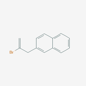 molecular formula C13H11B B3314613 2-Bromo-3-(2-naphthyl)-1-propene CAS No. 951887-49-3