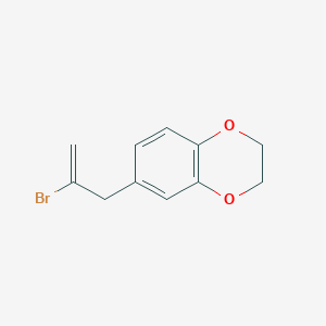2-Bromo-3-[(3,4-ethylenedioxy)phenyl]-1-propene