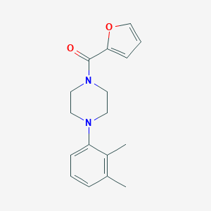 molecular formula C17H20N2O2 B331466 1-(2,3-Dimethylphenyl)-4-(2-furoyl)piperazine 