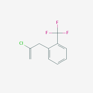 2-Chloro-3-[(2-trifluoromethyl)phenyl]-1-propene